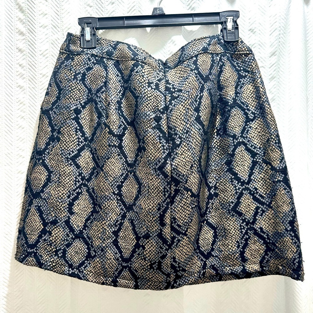NWT Express Snake Skin High Rise Mini Skirt - Picture 3 of 6